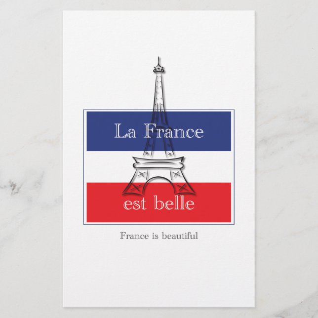 La France est Belle Stationery (Front)