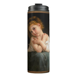 La Frileuse by William-Adolphe Bouguereau Thermal Tumbler
