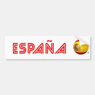 La Furia Roja – Spain Football Bumper Sticker