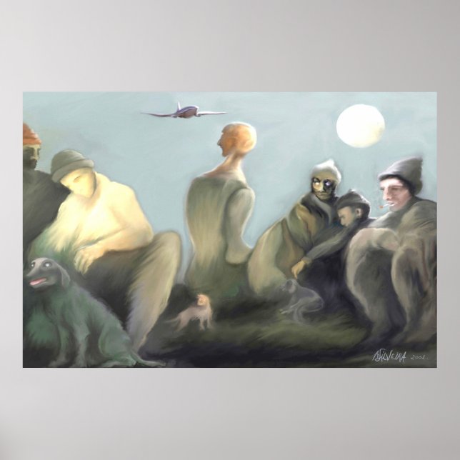 La gente de la calle 'Fulcontrast' Poster (Front)