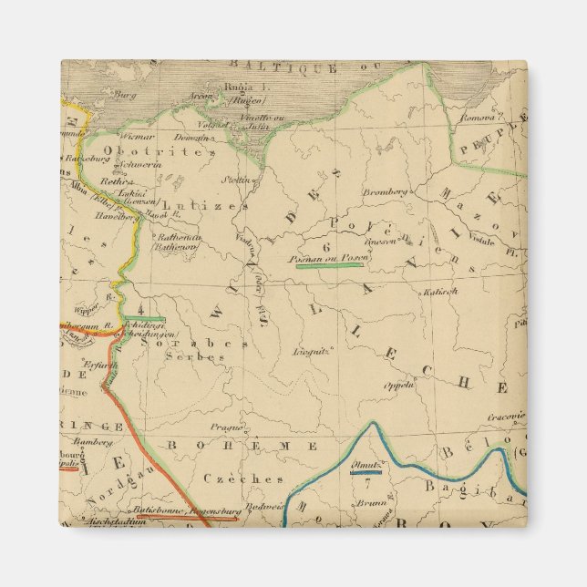 La Germanie 511 a 741 Magnet (Front)