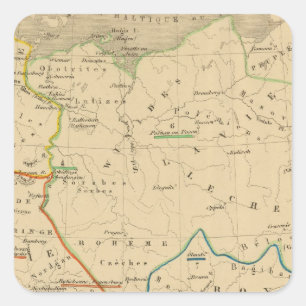 La Germanie 511 a 741 Square Sticker