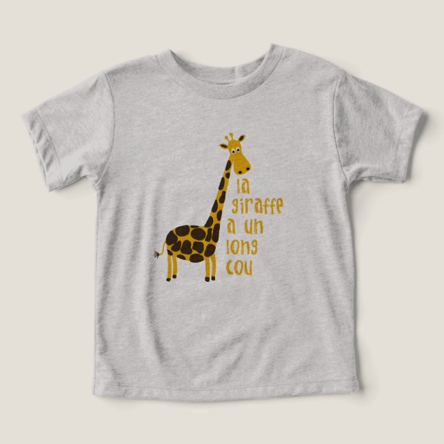 la giraffe a un long cou infant (Design Front)