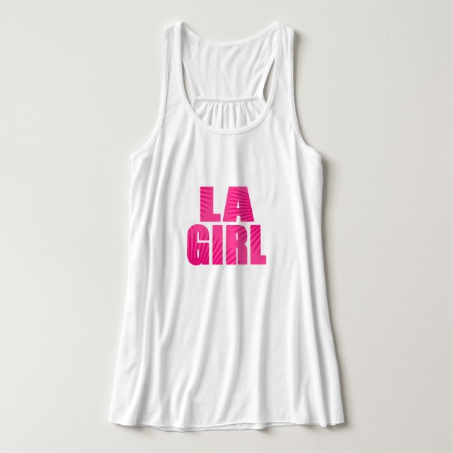 LA Girl  Singlet (Design Front)
