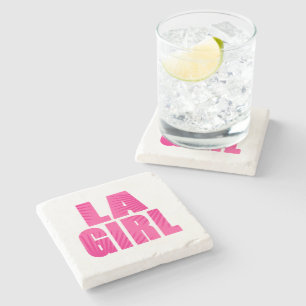 LA Girl Stone Coaster