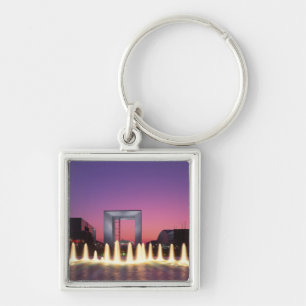 La Grande Arche, La Defence, Paris, France Key Ring