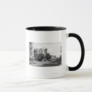 La Grande, Oregon Main Street View Photograph Mug
