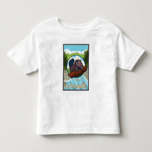 La Grande, OregonBeaver and Trees Toddler T-Shirt