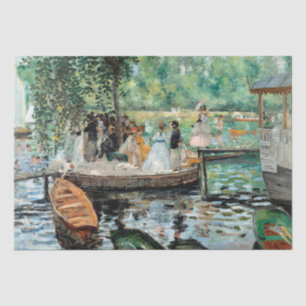 La Grenouillere by Renoir, shabby chic Tissue Paper