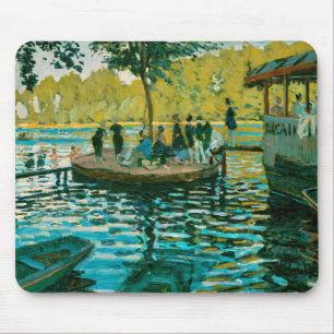 La Grenouillere - Claude Monet - 1869 Mouse Pad