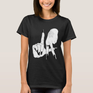 LA Hands Witch Original Los Angeles Hand Sign Hall T-Shirt