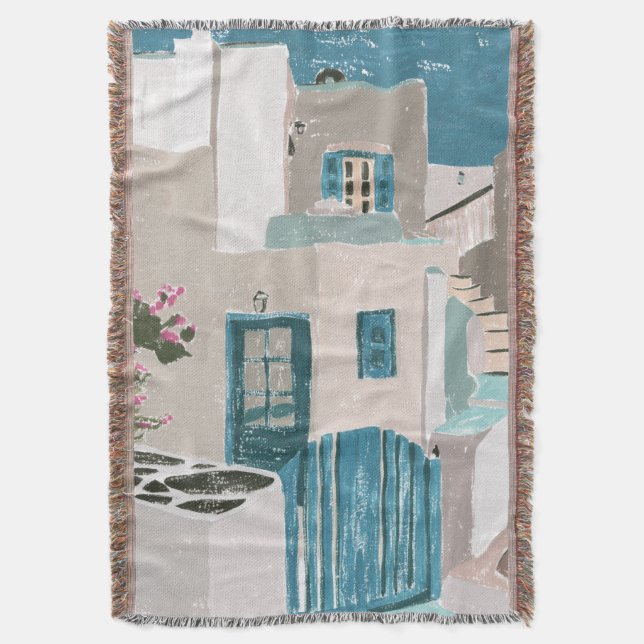 La Isla II Throw Blanket (Front Vertical)