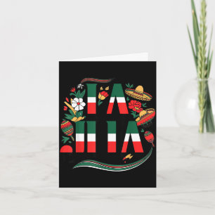 La jefa cinco de mayo funny mexican mum mother day card