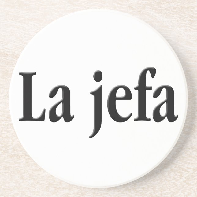 La jefa coaster (Front)