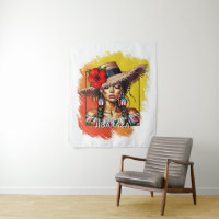 La Jíbaraza 5 – Puerto Rican Jíbara Art • Boricua