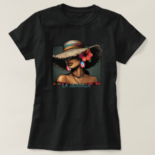 La Jibaraza 8 – Puerto Rican Jíbara • Boricua T-Shirt