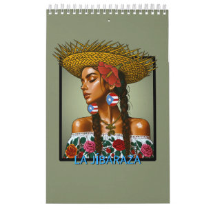 La Jíbaraza – Puerto Rican Jíbara Art • Boricua Calendar