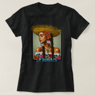 La Jíbaraza – Puerto Rican Jíbara Art • Boricua  T-Shirt