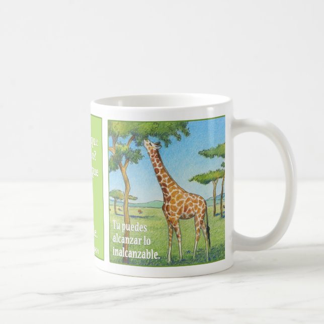 La Jirafa, taza de café Coffee Mug (Right)