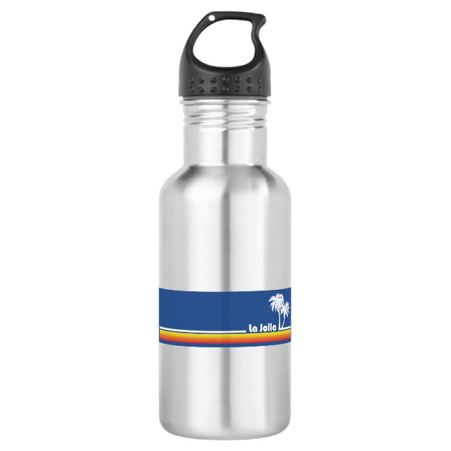 La Jolla California 532 Ml Water Bottle (Front)