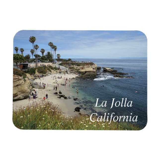 La Jolla Cove in California Magnet (Horizontal)
