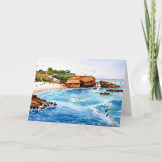 LA JOLLA COVE, LA JOLLA, CALIFORNIA CARD