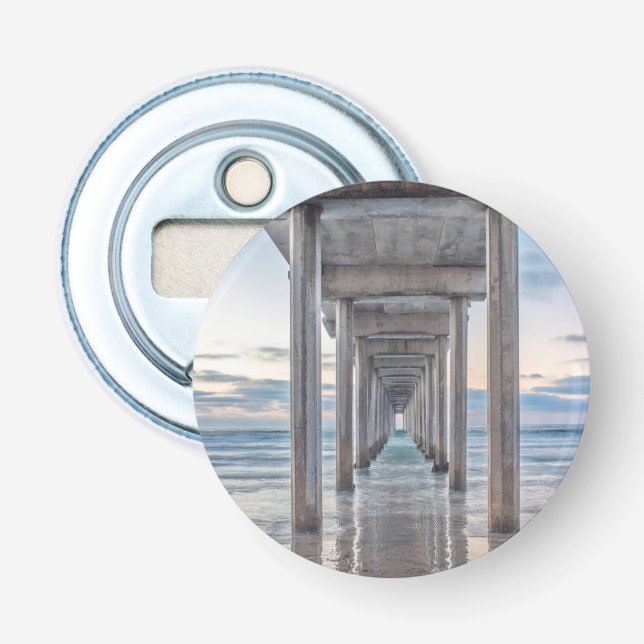 La Jolla, Scripps Pier Bottle Opener (Front)