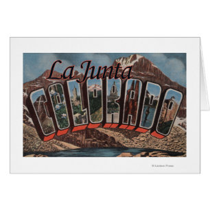La Junta, Colorado - Large Letter Scenes