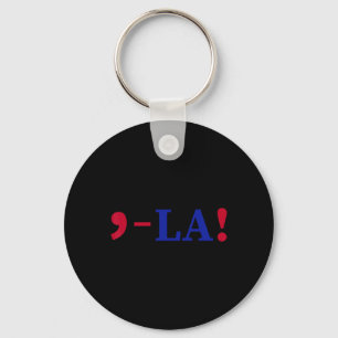 La Kamala Harris For President 2024 Funny Kamala U Key Ring