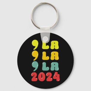La - Kamala Harris  Key Ring