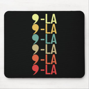 La Kamala Harris President 2024 Vintage Election  Mouse Pad