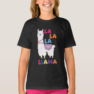 La La La Llama - Funny Singing Llama T-Shirt
