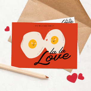 La La Love Happy Valentines Day Holiday Card