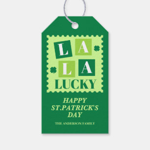 La La Lucky St. Patrick’s Day Gift Tags