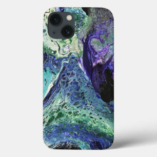 La Laguna with green and dark entwined iPhone 13 Case