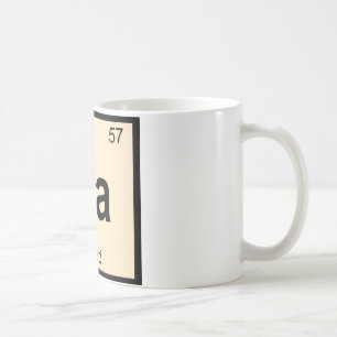 La - Lard Chemistry Periodic Table Symbol Coffee Mug