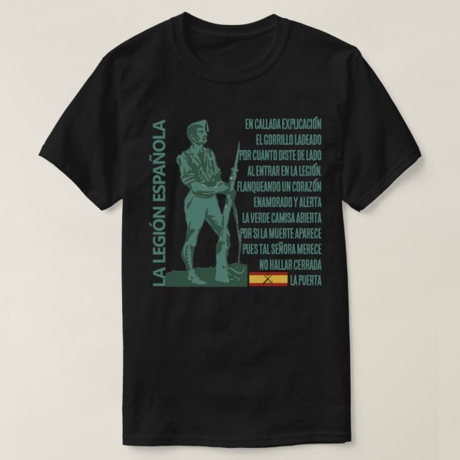 LA LEGIÓN ESPAÑOLA T-Shirt (Design Front)