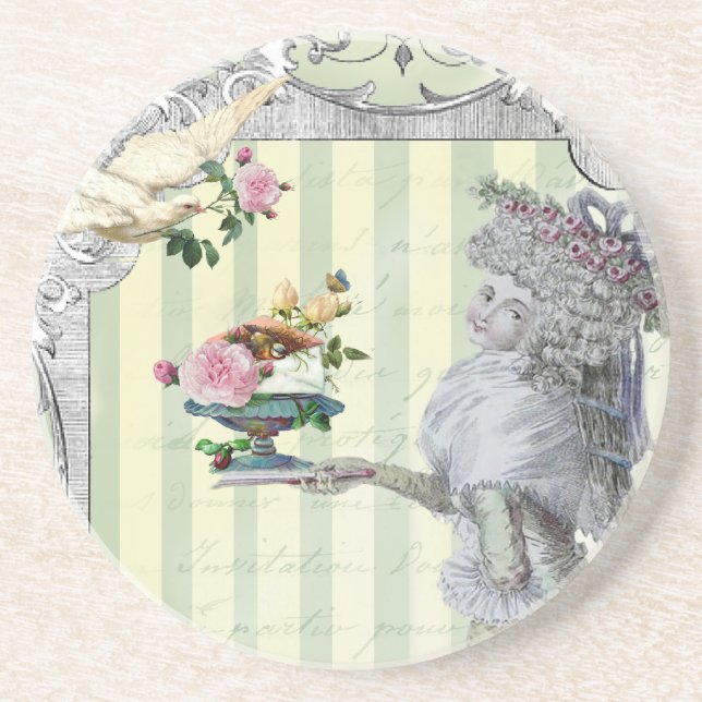 La Lettre D’amour Coaster (Front)