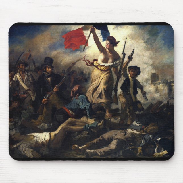 La liberté guidant le peuple mouse pad (Front)