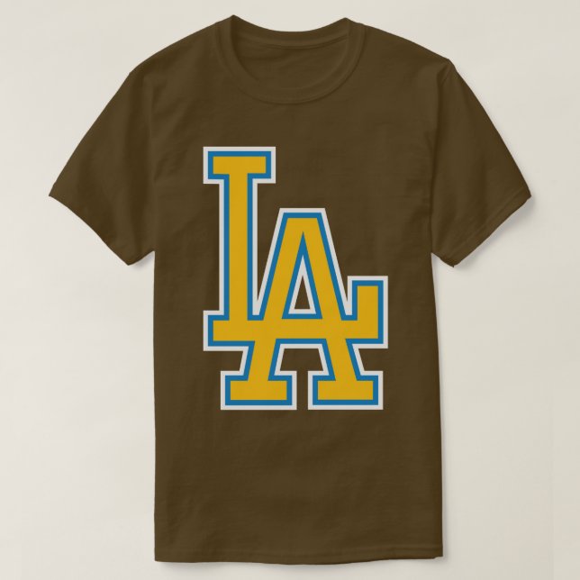 LA Light Blue T-Shirt (Design Front)