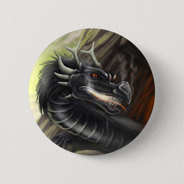 La lignée des dragons : M6 6 Cm Round Badge (Front)