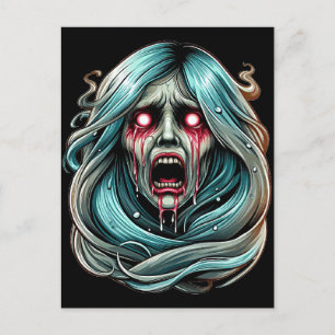 La Llorona weeping ghost Spirit Mexican Folklore  Postcard