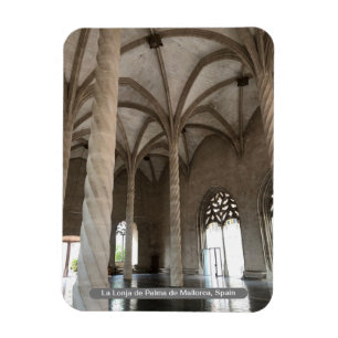 La Lonja de Palma de Mallorca, Spain, on a Magnet