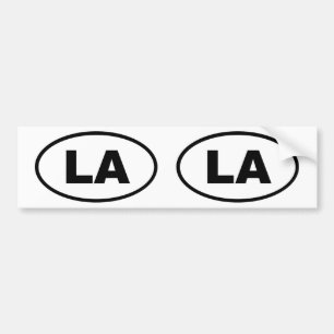 LA Los Angeles Bumper Sticker