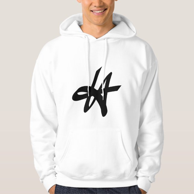 LA Los Angeles Graffiti logo hoodie (Front)