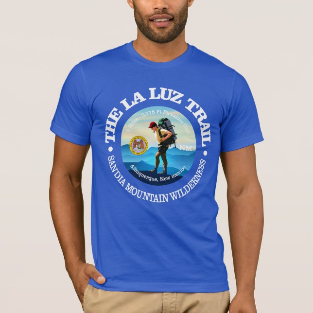 La Luz Trail (Hiker C) T-Shirt (Front)
