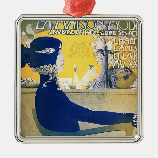 La Maison Moderne, c.1902 Metal Tree Decoration (Front)