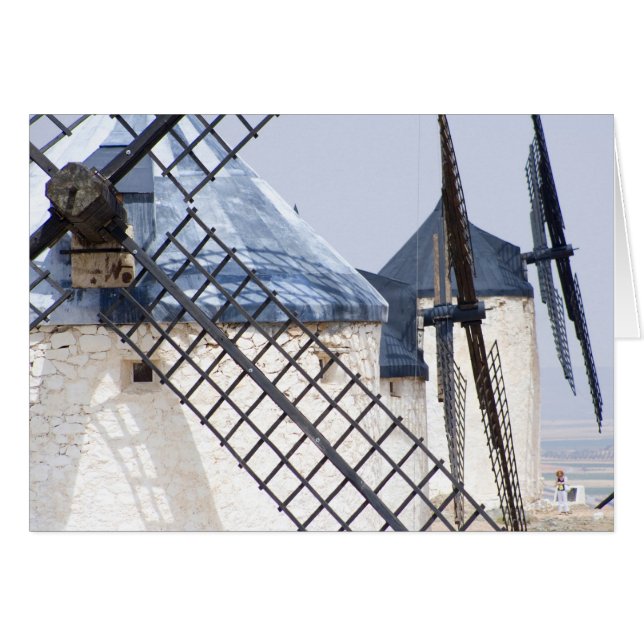 La Mancha, Spain. Don Quixote famously tilted at (Front Horizontal)