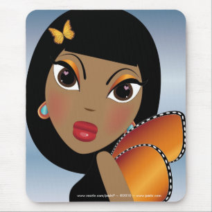 La Mariposa (Butterfly) Mouse Pad