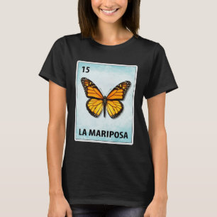 La Mariposa Mexican Butterfly Cards T-Shirt